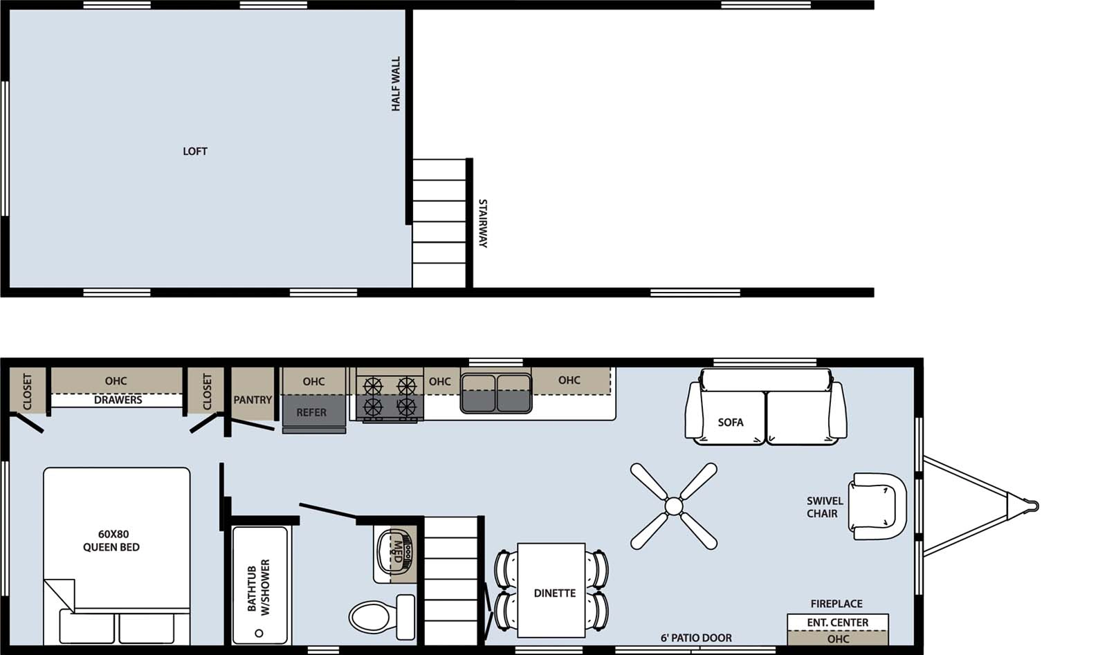 355FLL-S Floorplan Image